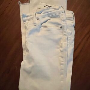 J. Crew Cream Boot Cut Jeans